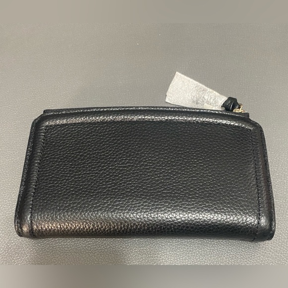 NWOT KATE SPADE Knott Pebbled Leather Slim Zip Wallet - Picture 3 of 5